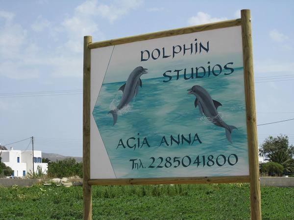 Dolphin Studios Agia Anna  Esterno foto
